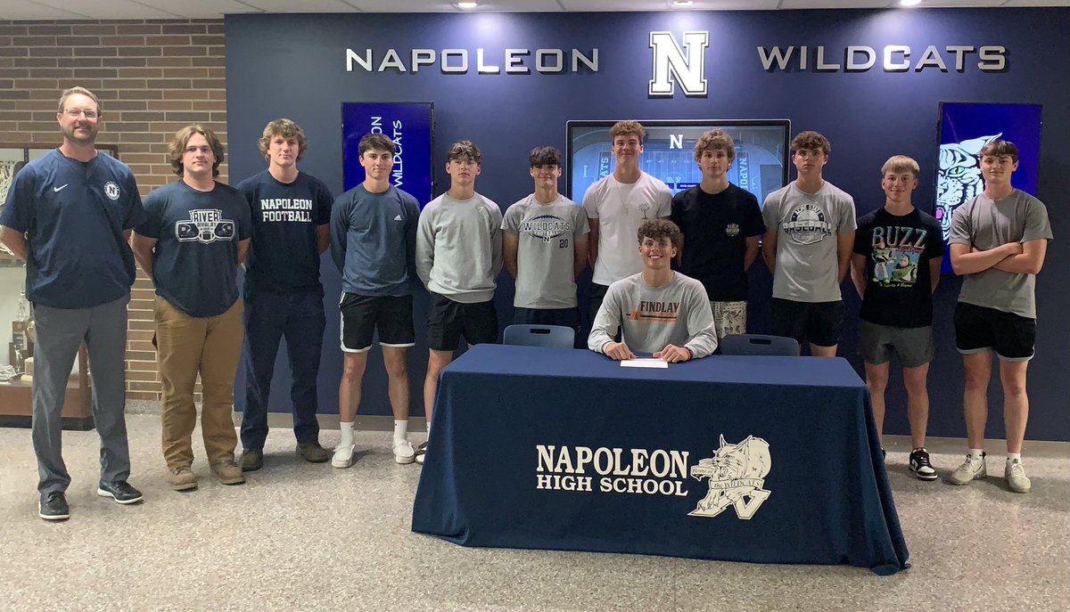 NapBaseball's tweet image. Congratulations to Blake Wolf and his commitment to play baseball at the University of Findlay! @UF_Baseball_ 
#GoOilers