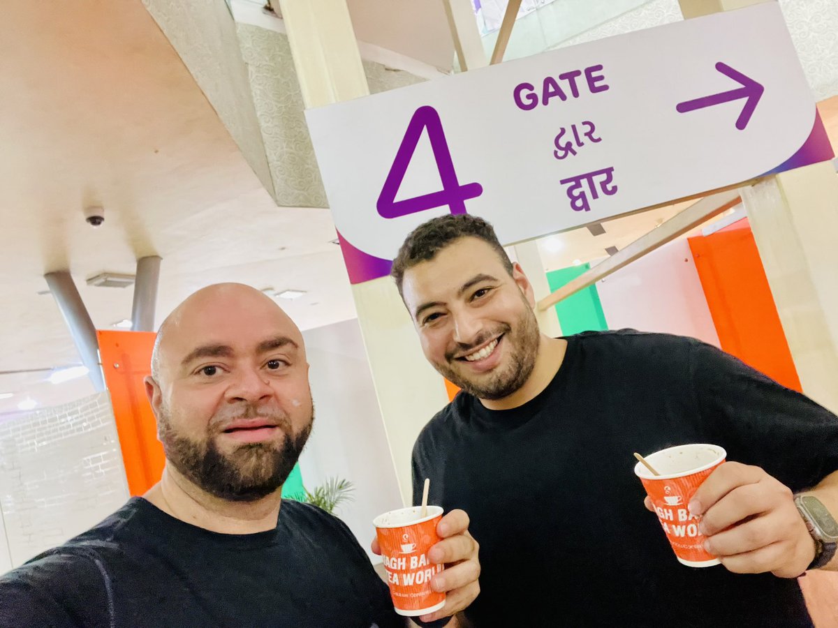 Good bye #indiadreamin23! One more Masala Chai for the road 😉🇮🇳🇮🇳