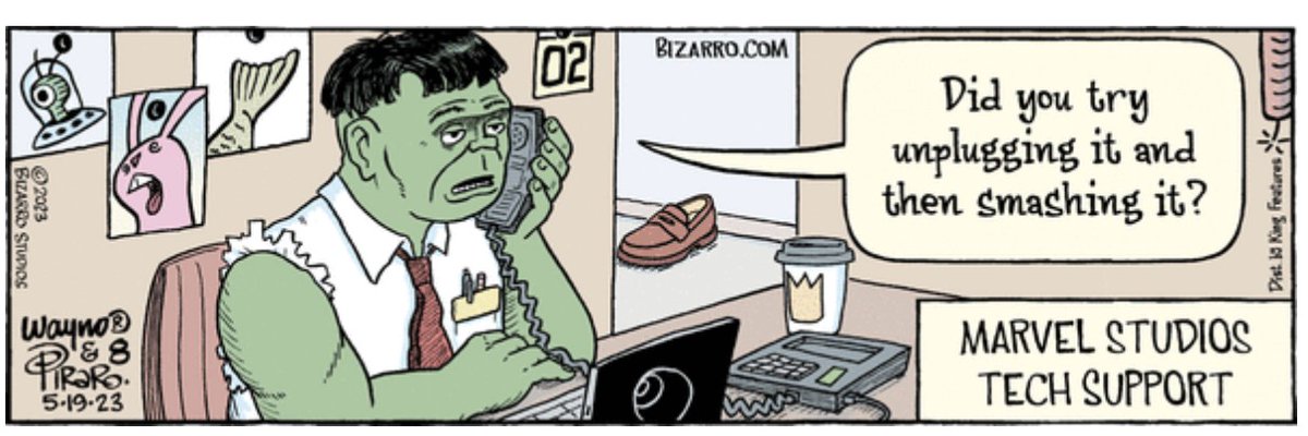GregoryMancuso's tweet image. 🤣 #MarvelStudios Weird #TechnicalKnowledge 😜
#comics #cartoon #lol #comedy #jokes #humor #hilarious #laughter #funny #fun #smile #laughing #lmao #haha