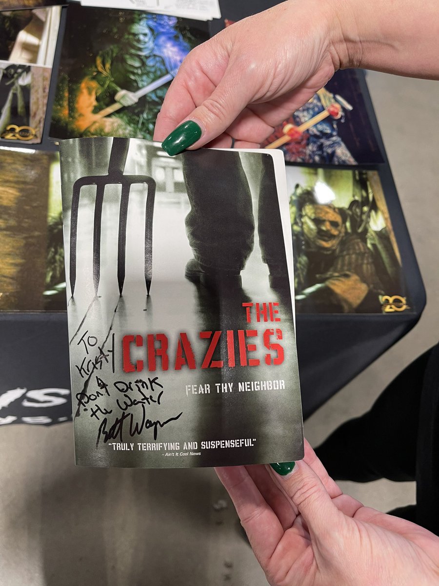 nightmarekristy on Twitter: "Just had him at my store on April 1st! He’s awesome! I interviewed