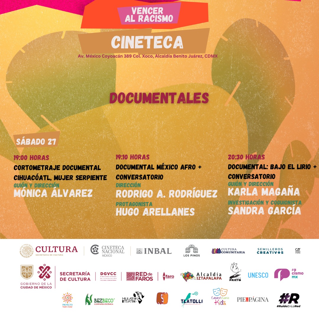 2023PrietoFest's tweet photo. Conoce algunas de las actividades que tendremos en @CinetecaMexico dentro del Segundo Festival Prieto 

#porquelaluchatambiensegoza #festivalprieto #CinetecaNacional #PoderPrieto https://t.co/d3F0yR8h1m
