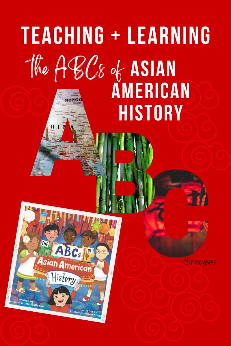 We've read a brilliant #book to prepare you with a smart start for teaching and learning the ABCs of #AsianAmerican #History. #niecyisms #AAPI #AAPIHeritageMonth #AsianAmericanPacificIslander #reading #diversity #education #AsianHeritageMonth #AAPIMonth #DiversityandInclusion