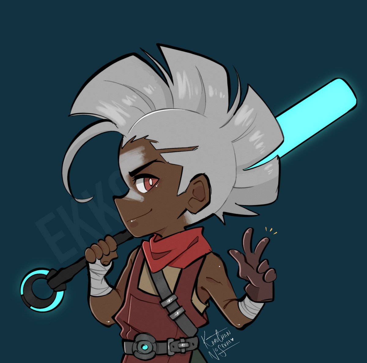 Amo a Ekko con todo mi corazón💙
.
Aunque casi nunca le hago dibujos completos, dejo por aquí este chibi que le hice :D
.
.
#drawing #drawingart #dibujo #dibujodigital #procreate #fanart #LeagueOfLegends #ArtofLegends #Ekko