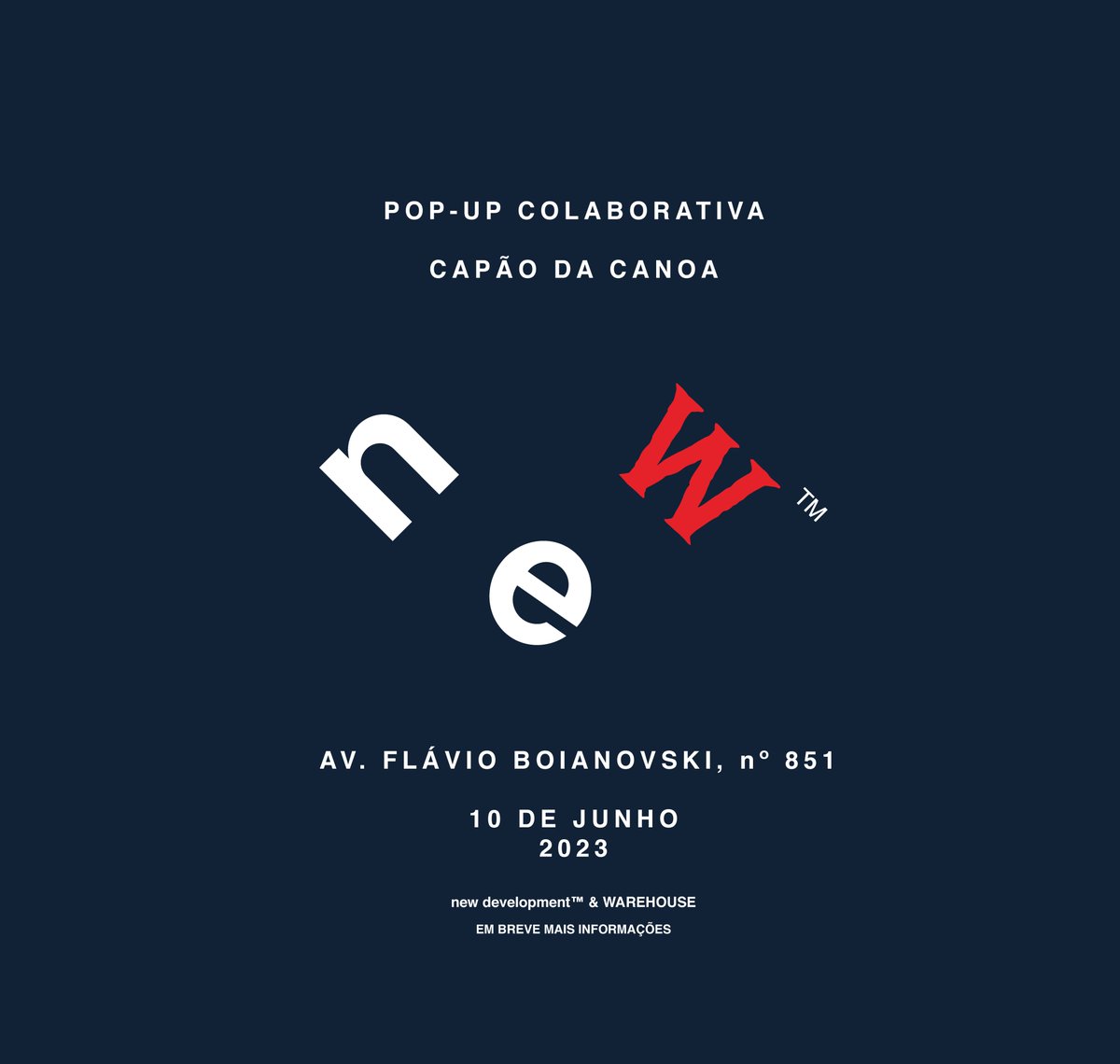 Em breve mais informações