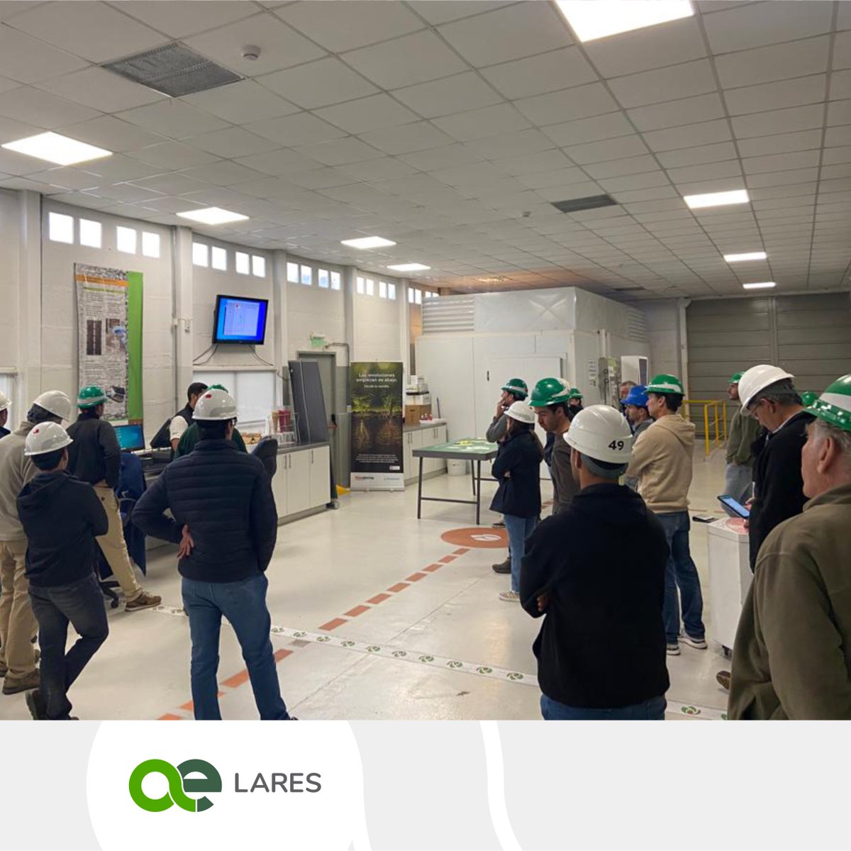 LaresSRL1's tweet photo. Con @Aapresid_PC recorrimos las instalaciones de @RizobacterARG.

Una enriquecedora experiencia donde conocimos el trabajo de vanguardia del Seed Care Institute, la Planta de elaboración de #Microstar y el Centro de Elaboración de Fitosanitarios (CEF).

🙌🌱 https://t.co/lJtu2kEHjy