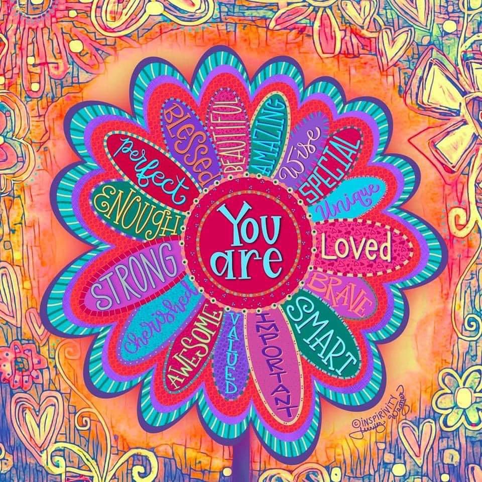 In case anyone needs to hear this today. 💕