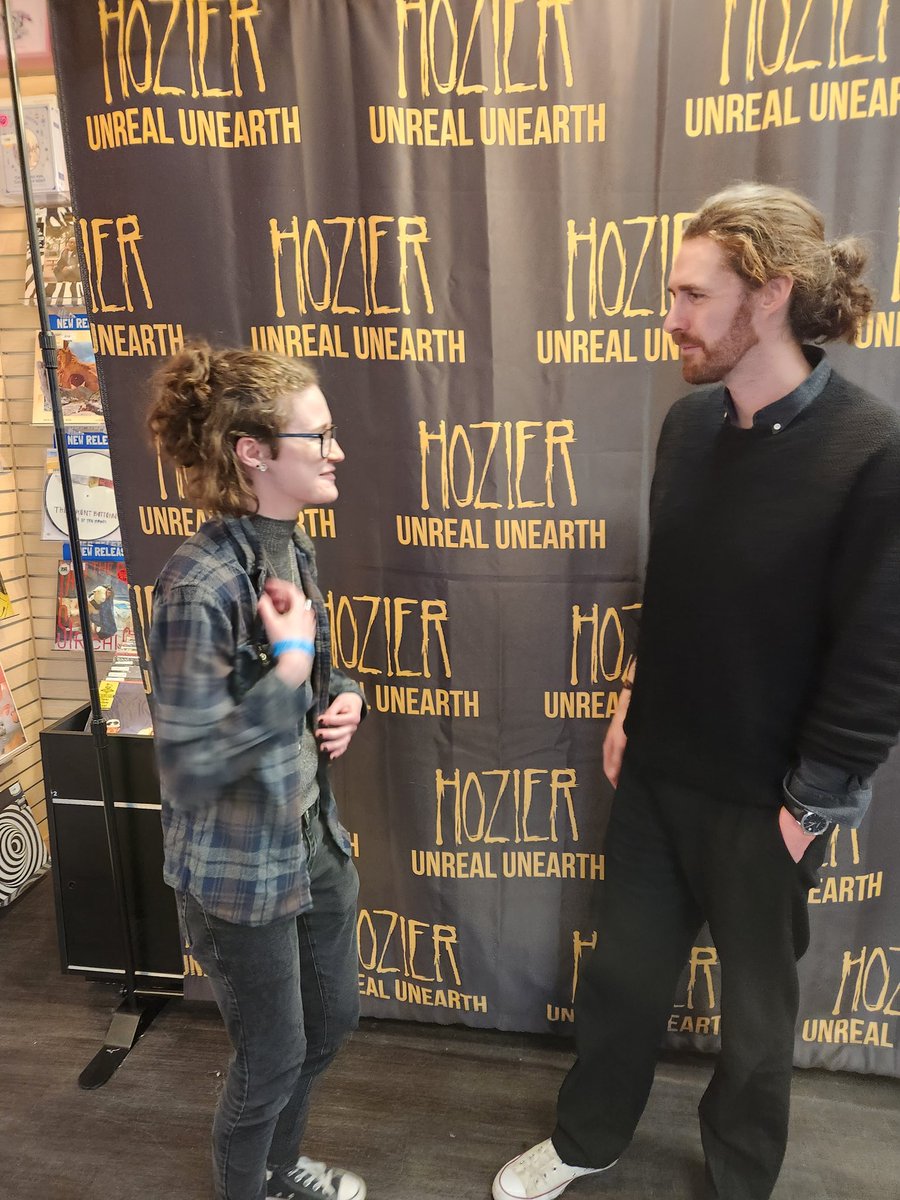 damesjooley's tweet photo. hozier meet &amp; greet omg omg omg https://t.co/BFHwjYzs3K