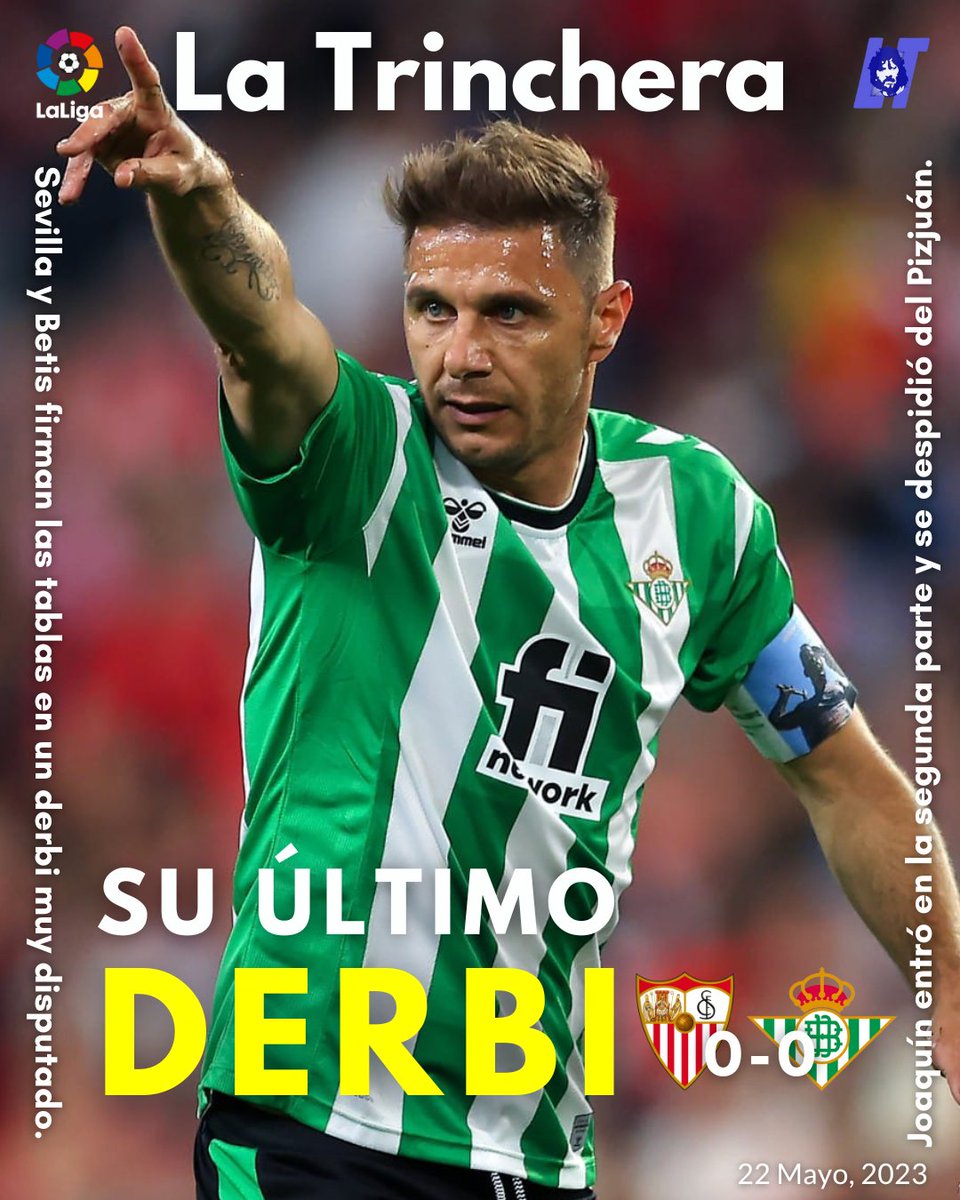 📰🗞️ "Su último derbi" 22 Mayo, 2023.

#LaLiga #SevillaFCRealBetis