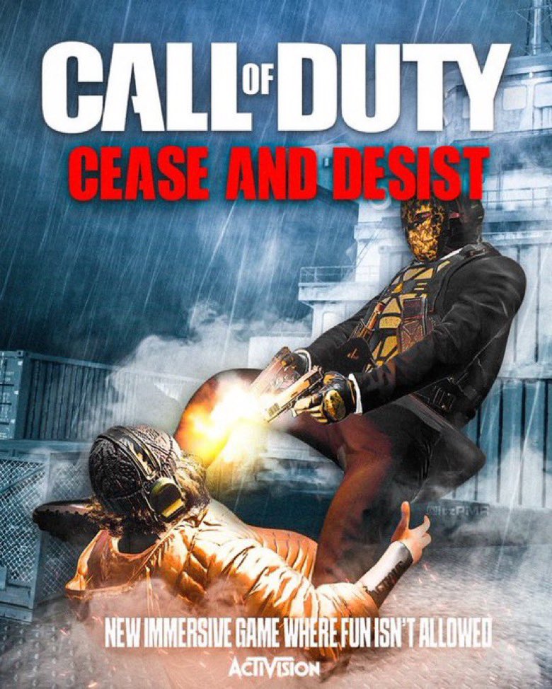 Ghost_Salsa's tweet image. this new game is fire thanks @Activision