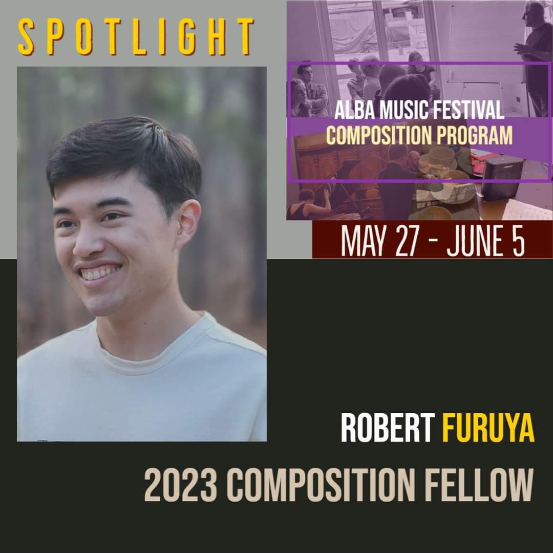 Alba Music Festival Composition Program tweet media