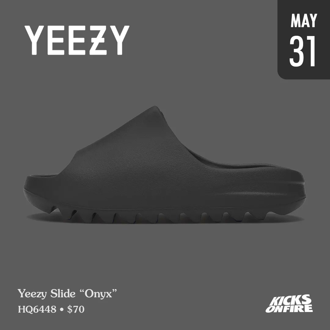 Yeezy Slide “Onyx” 🖤👀 Cop or drop ?
