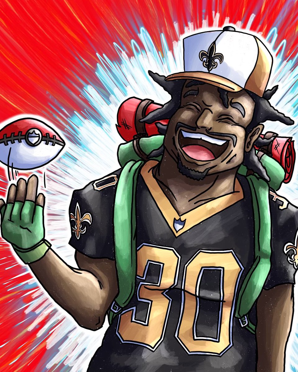 Saints's tweet photo. In honor of #AshKetchumAppreciationDay, Gotta Catch Jamaal! https://t.co/QN35aT13Oq