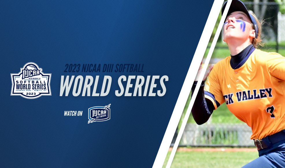 NJCAASoftball's tweet photo. The battle for the DIII Softball 👑 begins tomorrow!

The 2023 #NJCAASoftball DIII World Series is underway starting tomorrow at 1:00 PM ET.

📺https://t.co/GLyjrFBLmN
💻https://t.co/PVYeGUDYPZ https://t.co/3Yd2cIM453