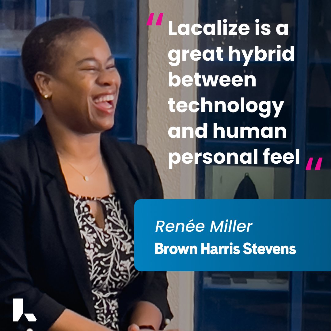 LocalizeOS's tweet image. We&apos;re honored to be a part of Renée Miller&apos;s success story. As a real estate agent at @BHSWorldwide, Renée uses LocalizeOS to streamline her workflow. Thanks for sharing your story! #localizeos #localizeai #hunter #realestate #youamplified