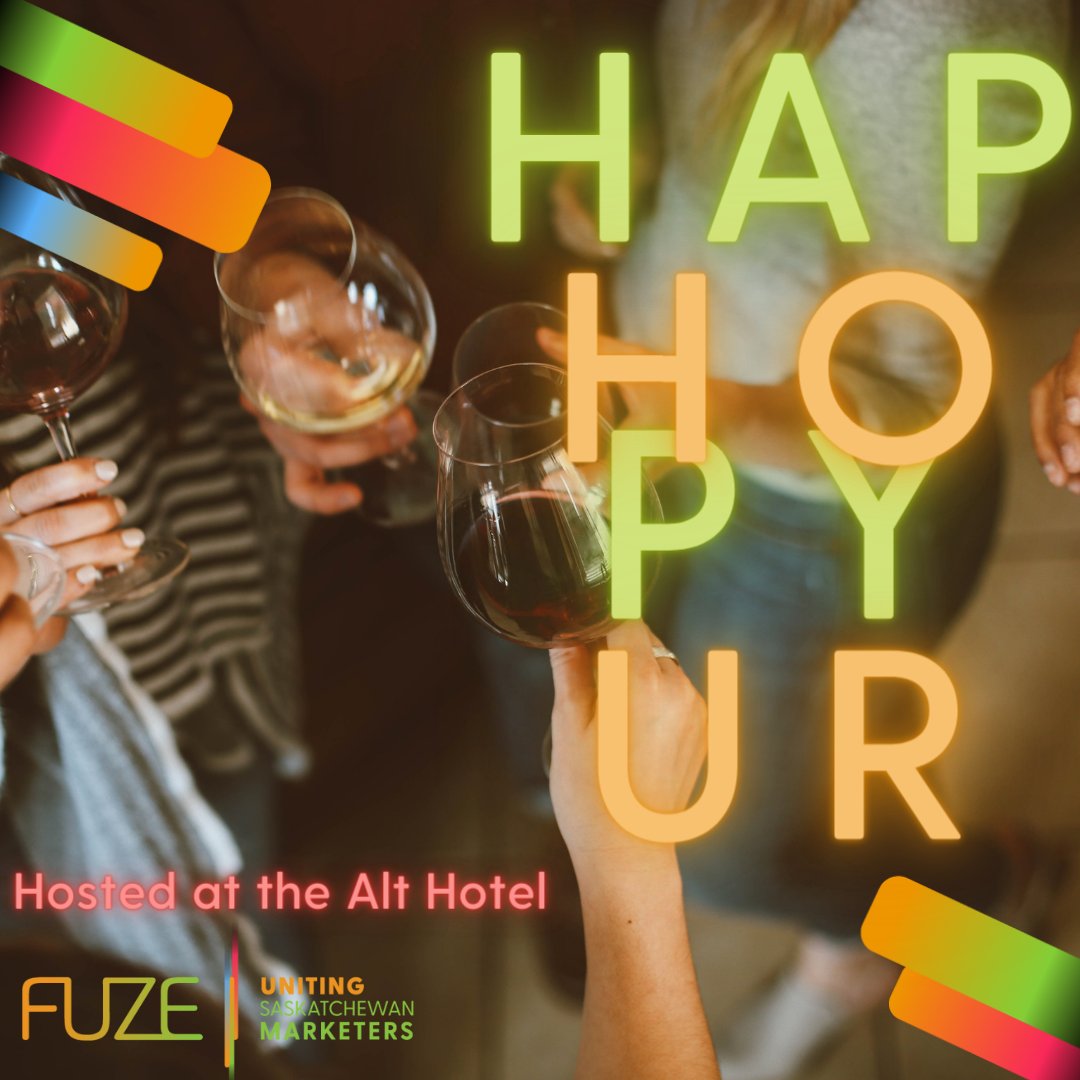 We know it's only Monday...but we're already looking forward to the Networking Happy Hour happening at the Alt Hotel after #FUZE2023 on Thursday! There's still time to grab your tickets! 🎟️ eventbrite.ca/e/fuze-confere…
