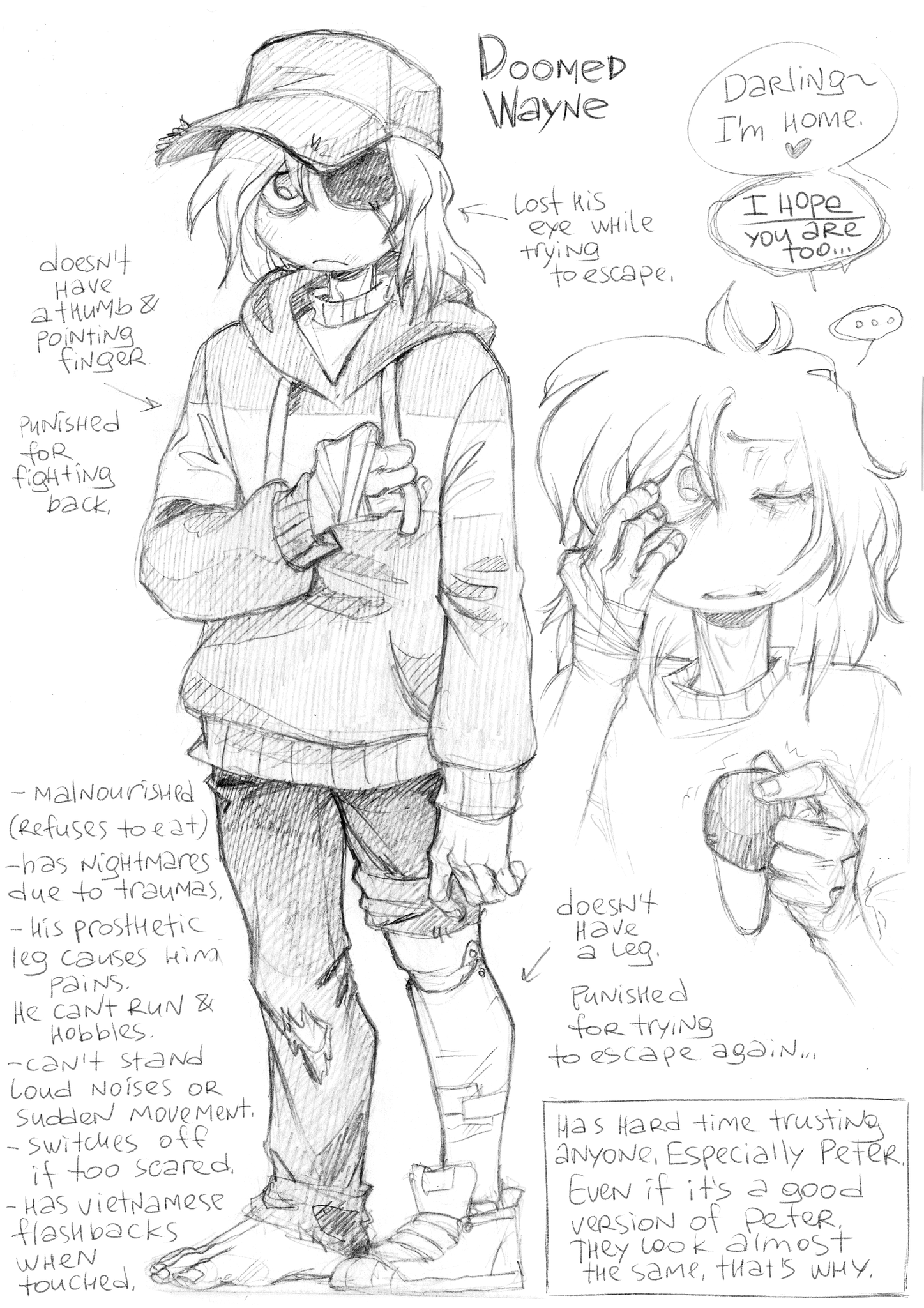 Madmaddy on twitter this is wayne from the doomed timeline where
