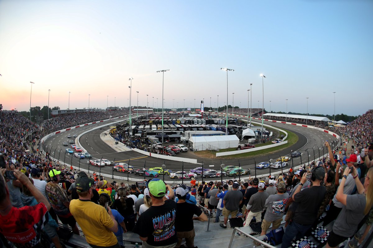 A night we’ll never forget. North Wilkesboro is back. #AllStarRace 

📷: Harold Hinson/NWS