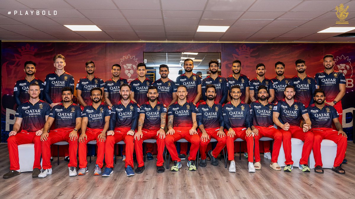 RCBTweets's tweet photo. We thank each and every member of RCB for putting in tireless efforts and for staying committed to Playing Bold on and off the field. 🙌

We’ll continue to get better and come back stronger to entertain our lovely fans. 

Thank you, #ClassOf2023! ❤️

#PlayBold #ನಮ್ಮRCB #IPL2023 https://t.co/sAmnEMwlAN