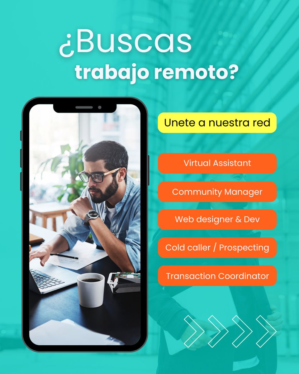 evasconsulting's tweet photo. No la habiamos publicado por aca, pero si a alguien le interesa y quiere entrar al mundo remoto ojo aqui 🔽
https://t.co/Wqrgh0SdGH
Registrarse en la red es gratis!
#trabajoremoto #virtualassistant #assistentevirtual #networking #EVAsConsulting https://t.co/wz1qHe6tD9