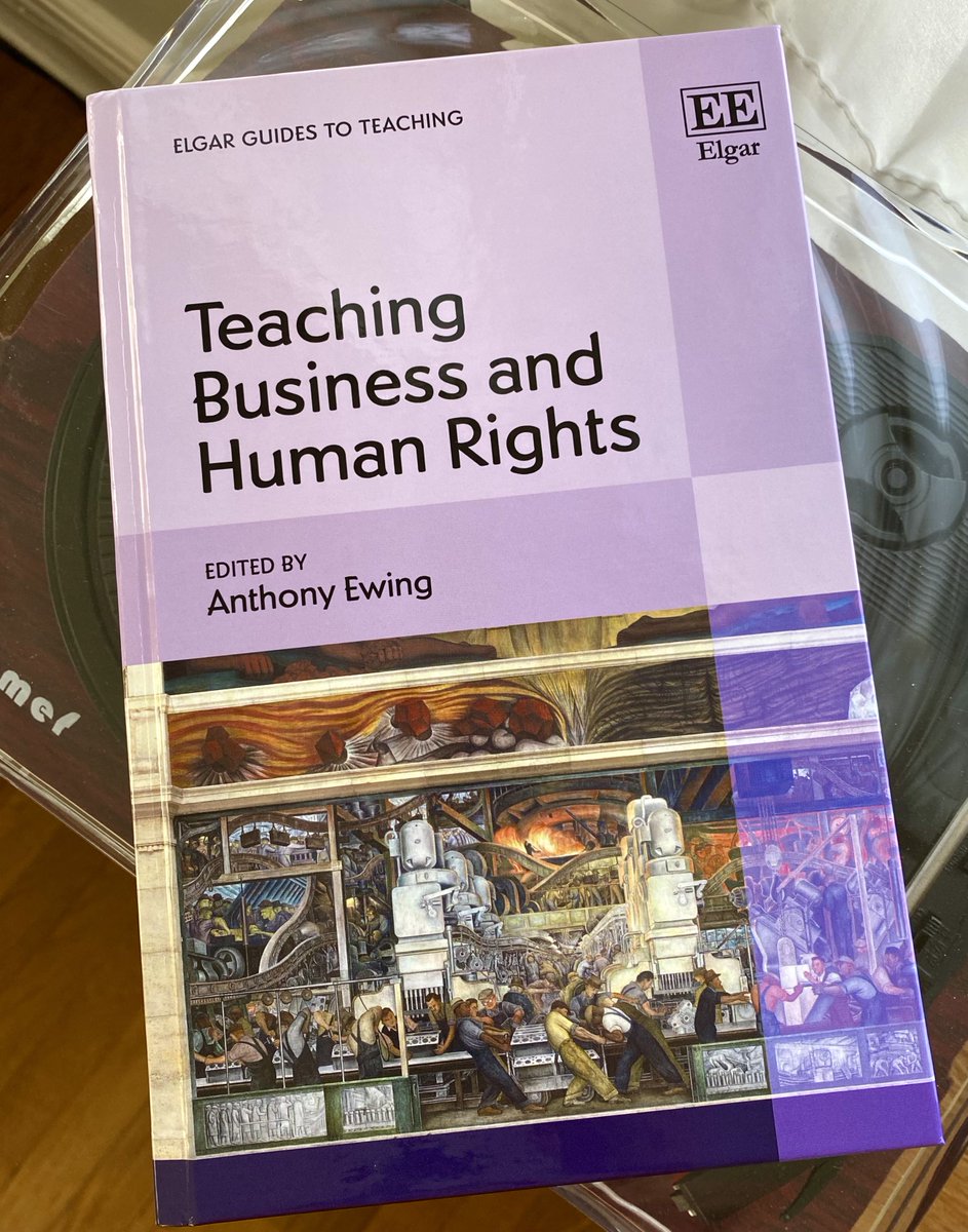 New #bizhumanrights book out with a ch from me &amp; lots of my friends so that seems a good enough reason to read it....<a href="/AnthonyEwing/">Anthony Ewing</a> @InclusiveLaw <a href="/rachelechambers/">Rachel Chambers</a> <a href="/DoroBauPau/">Dr. Doro Baumann-Pauly</a> <a href="/mikehposner/">Michael Posner</a> <a href="/HumbertoCantuR/">Humberto Cantú Rivera</a> @ProfErikaGeorge @MegRoggensack <a href="/saliltripathi/">Salil Tripathi (સલિલ ત્રિપાઠી)</a>