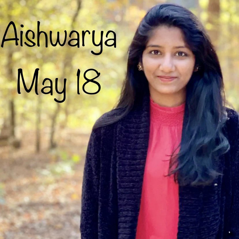 May 18th was the birthday of Aishwarya Thatikonda. She died May 6, 2023, shopping at Allen TX outlet mall for a 28th 🎂 party outfit. Eager to experience the 🌎& explore opportunities, she came from India to get her masters’ in engineering & construction mgmt at Eastern Michigan.
