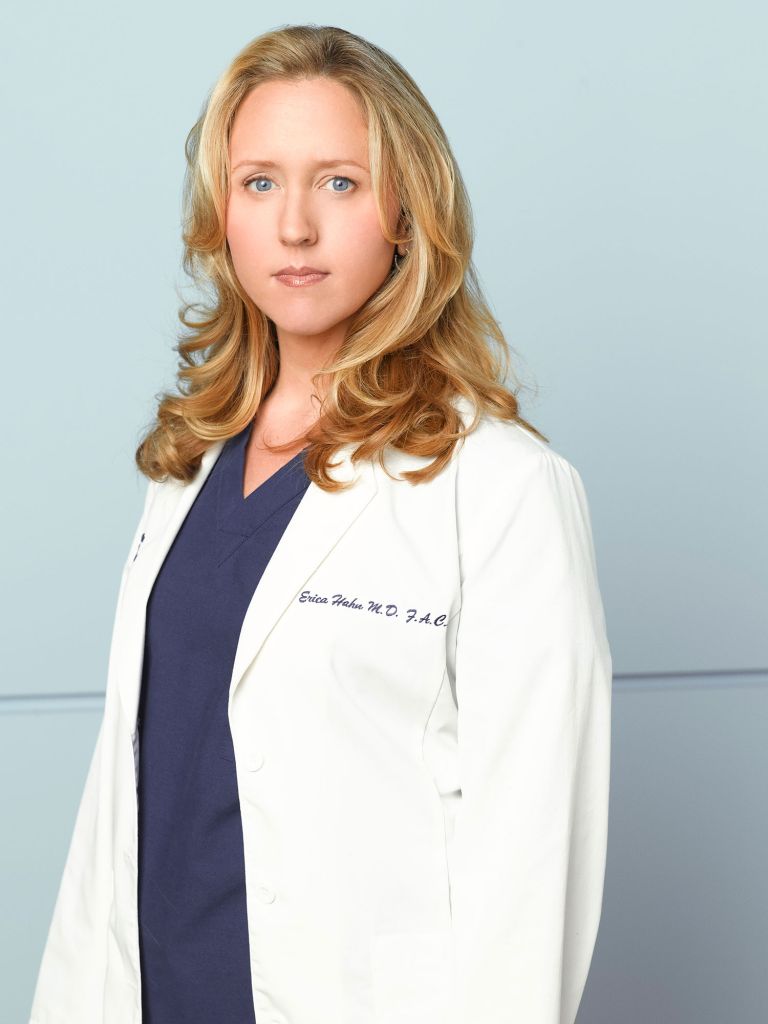 Happy Birthday to Brooke Smith who turns 56 today!  Pictured here as Dr. Erica Hahn on Grey\s Anatomy. 