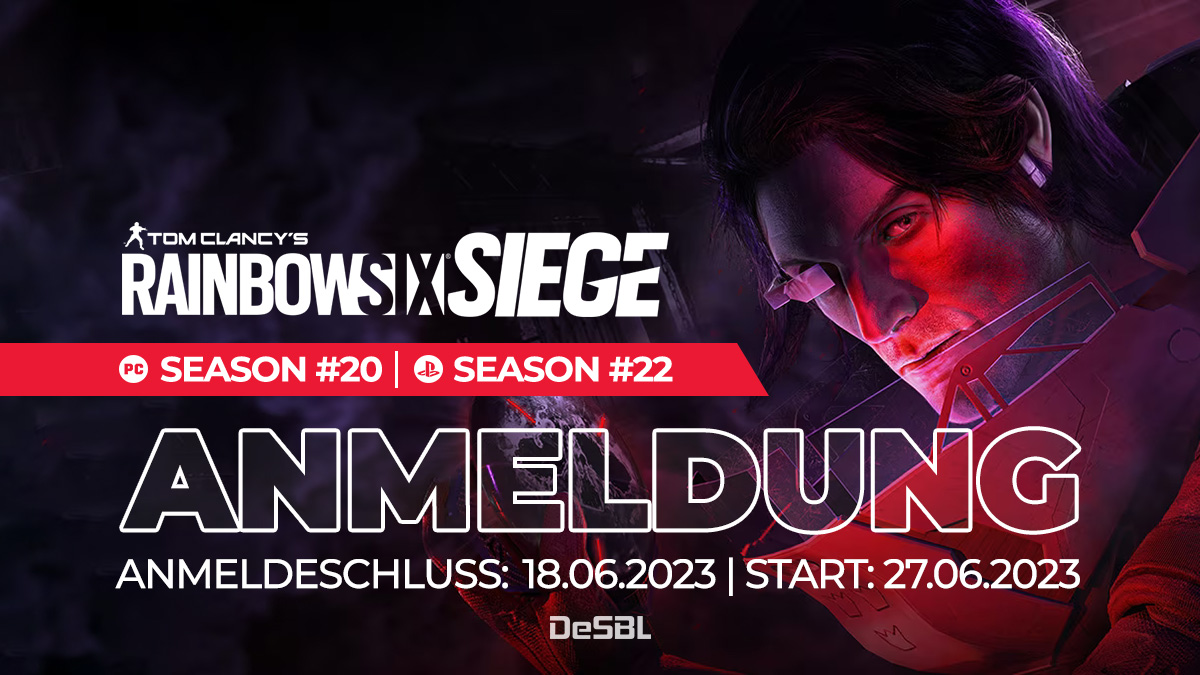 desbl's tweet photo. Neue Season - neues Glück! Wer schafft es bis in die Ultimate League?
🎮 Infos+Anmeldung: https://t.co/JHzMGDIWNF​
⏳ ​​Check-in: 08.06.23 bis 18.06.23
⏰ Anmeldeschluss: 18.06.23
📆 Ligastart: 27.06.23

#desbl #rainbowsixsiege #season #ultimateleague #pcgaming #playstation https://t.co/bmvyTgbqBw