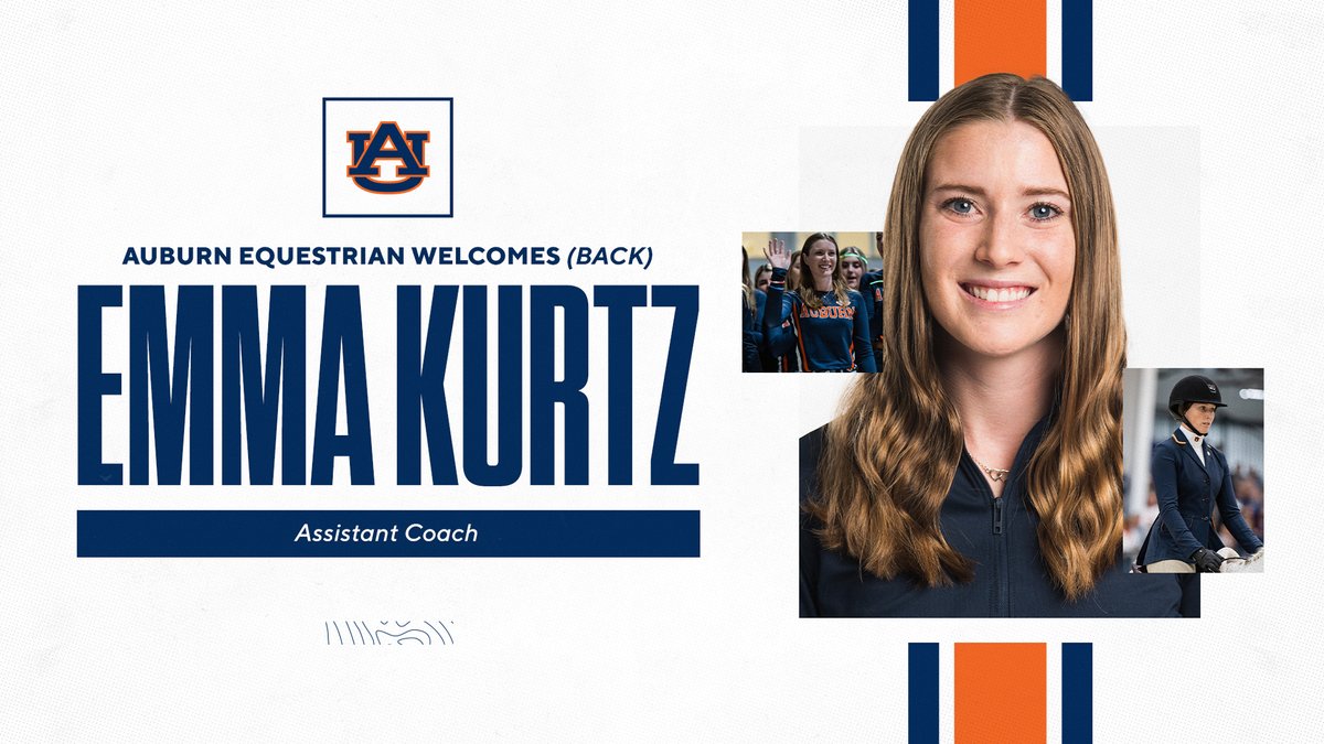 Coach Kurtz...love to hear it!

✔️8-time All-American
✔️SEC Rider of the Year
✔️6-time All-SEC
✔️Auburn Jumping Seat Coach

📰 auburntige.rs/3ojhyfU

#WarEagle | <a href="/ekurtz00/">emma kurtz</a>