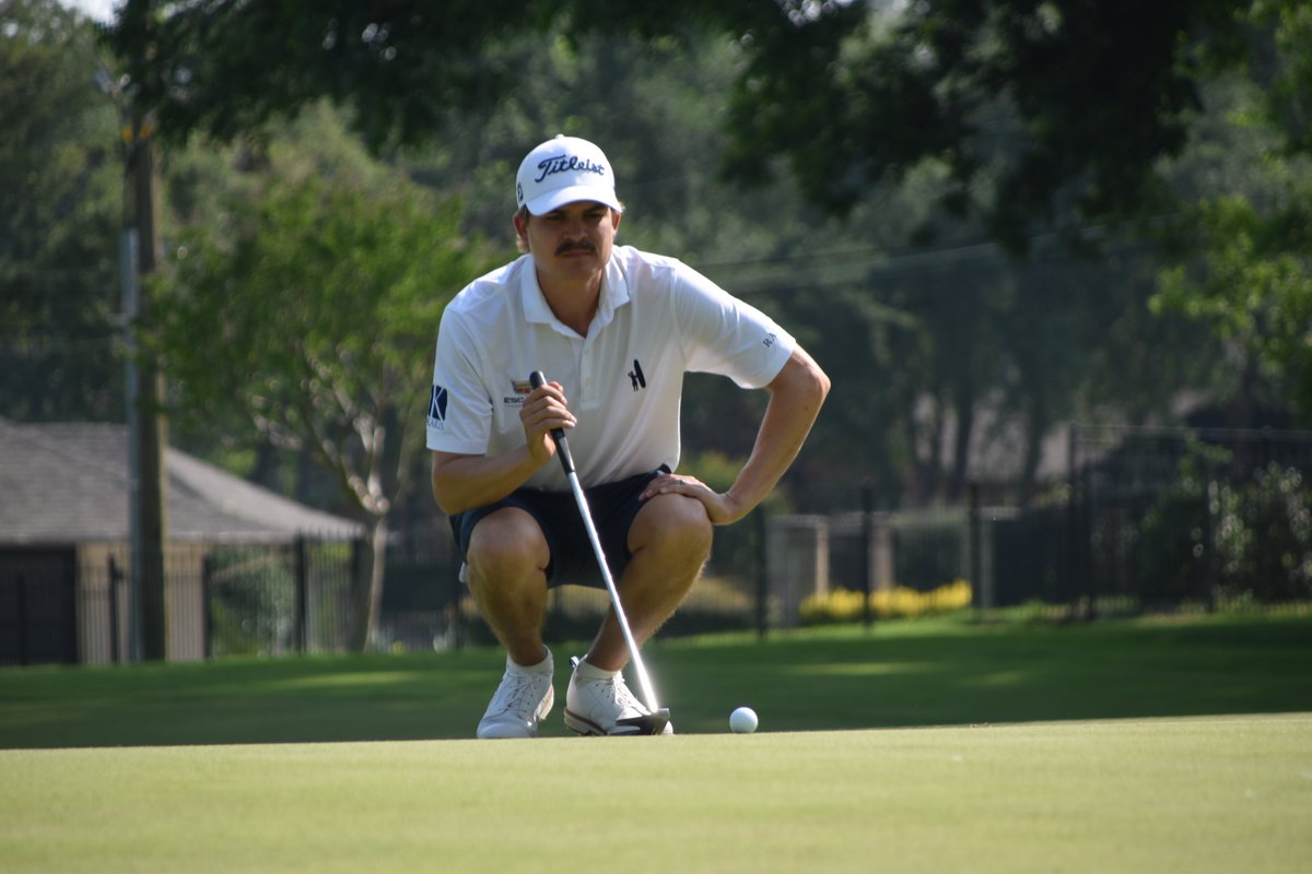 TexasGolfAssoc's tweet photo. Carson Young leads #USOpen final qualifying here in Dallas as we hit the home stretch.

🔗Follow along: https://t.co/qyboOphups https://t.co/NSs4FtomQs