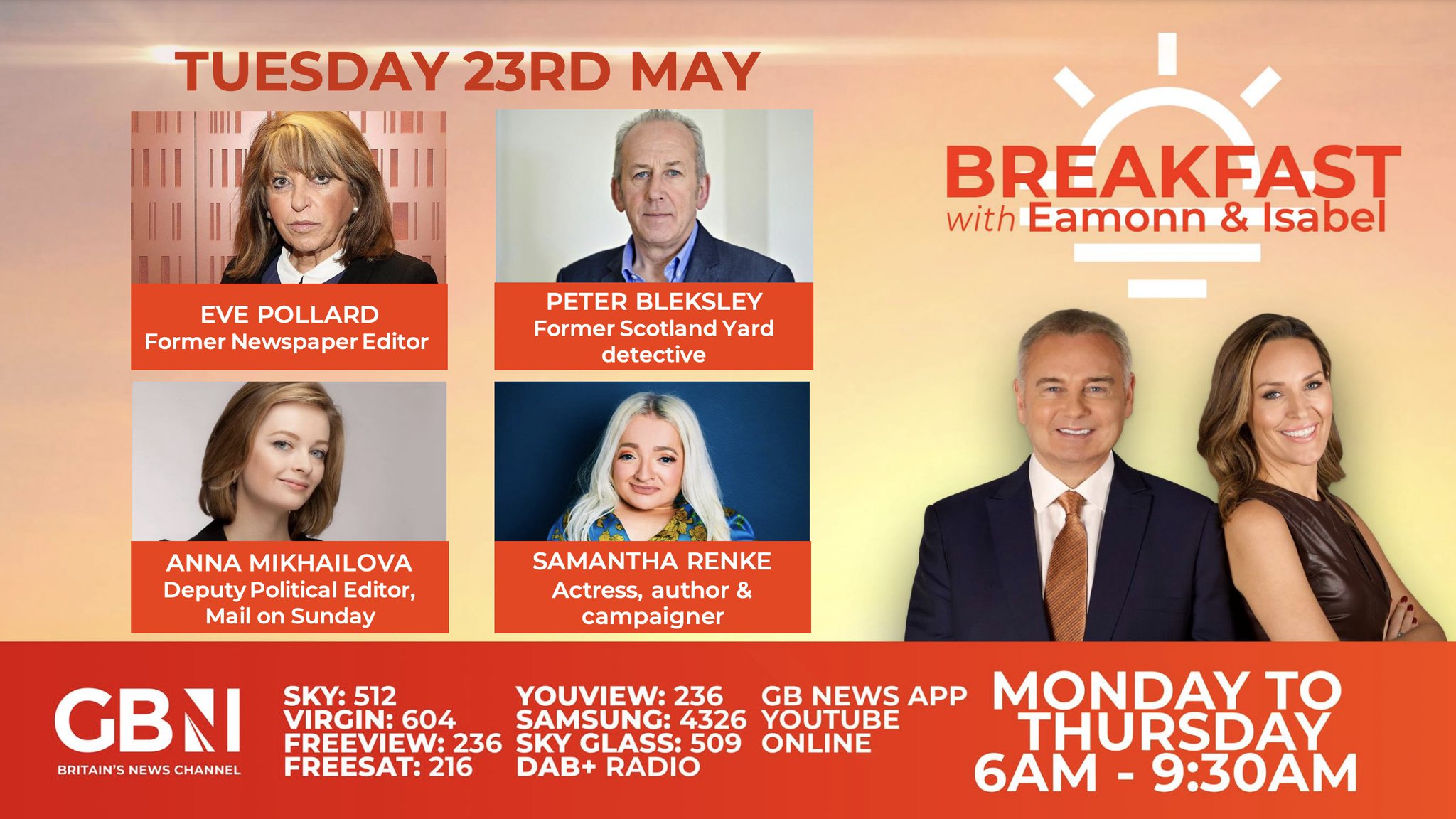 GB News On Twitter Tomorrow On GB News Breakfast From 6am gb-news-on-twitter-tomorrow-on-gb-news-breakfast-from-6am