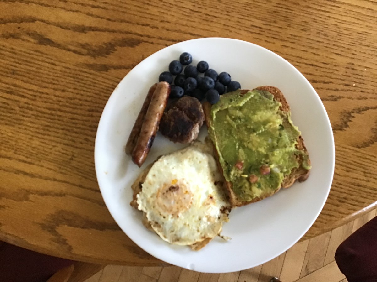 A late breakfast. Happy VictoriaDay, Canada!