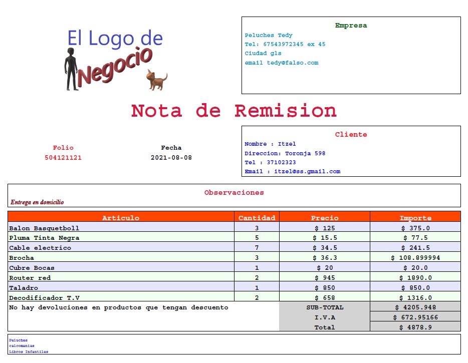 ReportesPdf's tweet photo. 168 Diseños de Nota de Remision ( Plantilla 5 ) en #PDF que pueden cargar datos de varios Origenes de Datos #XML #HTML #JSON #XLS Generados por aplicacion #Java https://t.co/lTudLgfwkf en el link ejemplo del formato de los archivos y programa #Java de demostracion https://t.co/yQaGXuasfP