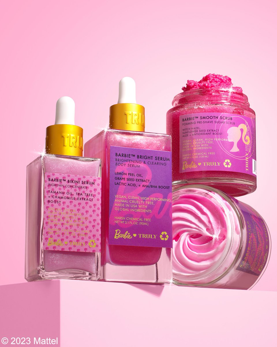 BARBIE DREAM GIVEAWAY TIME!☀️❣️
Want to win our NEW Barbie Dream Bundle?!   
HOW TO ENTER⤵️:
✨Follow us!
✨RETWEET + LIKE this post  
✨Reply + TAG a friend

Good luck everyone!🤩