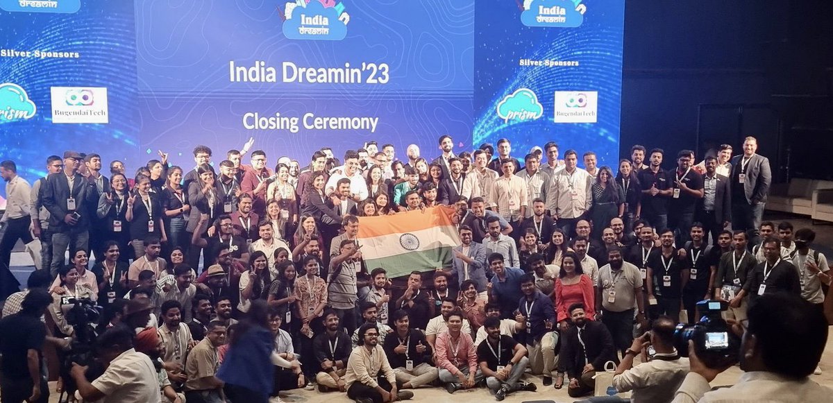 India Dreamin 2023
Amazing experience in the grand full-pack event.
Met the amazing trailblazer community.
I am extremely grateful for being a volunteer at the event.
It always feels so great to meet such wonderful and inspiring People.
@kdsharmas @Mitzeey92 #Indiadreamin