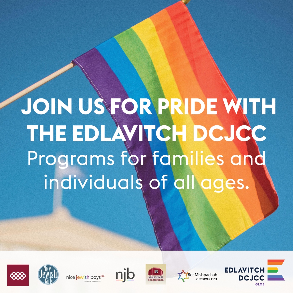 🌈 June is right around the corner, and we can't wait to celebrate Pride together! Get more info now about our kickoff happy hour, Pride Shabbat service, community events, and more ➡ edcjcc.org/pride // #whereyouhappen