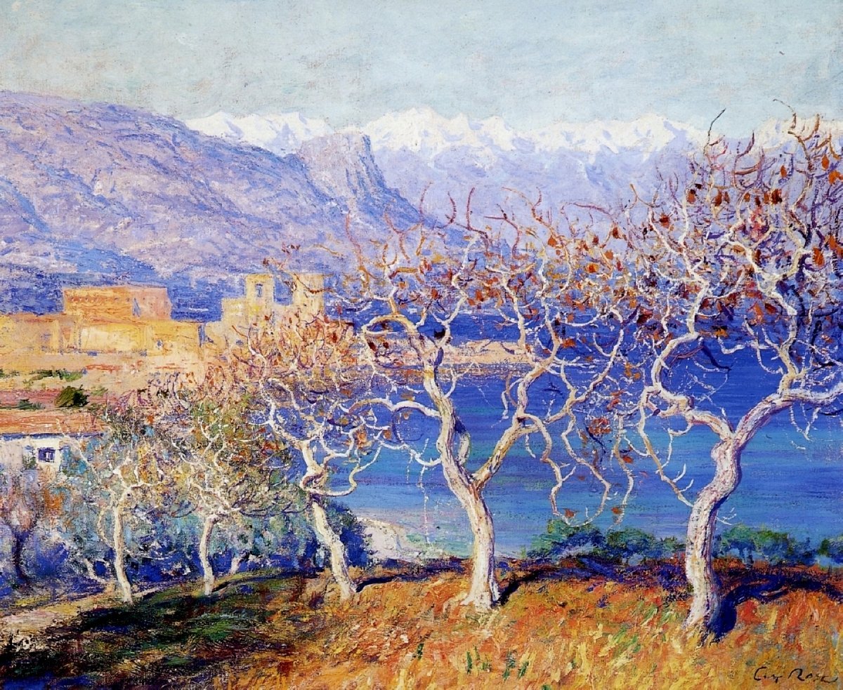 Guy Rose
Fig Trees, Antibes
1910