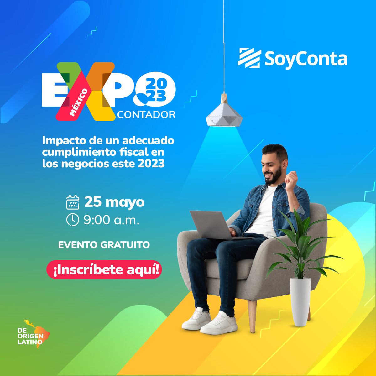 soy_conta's tweet photo. Colega, ¡Acompáñanos a celebrar nuestro día!
#ExpoContadorMX contará con los mejores exponentes y temas contables y fiscales. 
¡Actualízate con nosotros!

Regístrate: https://t.co/a22YH6B6um https://t.co/JiK5cTjNkG