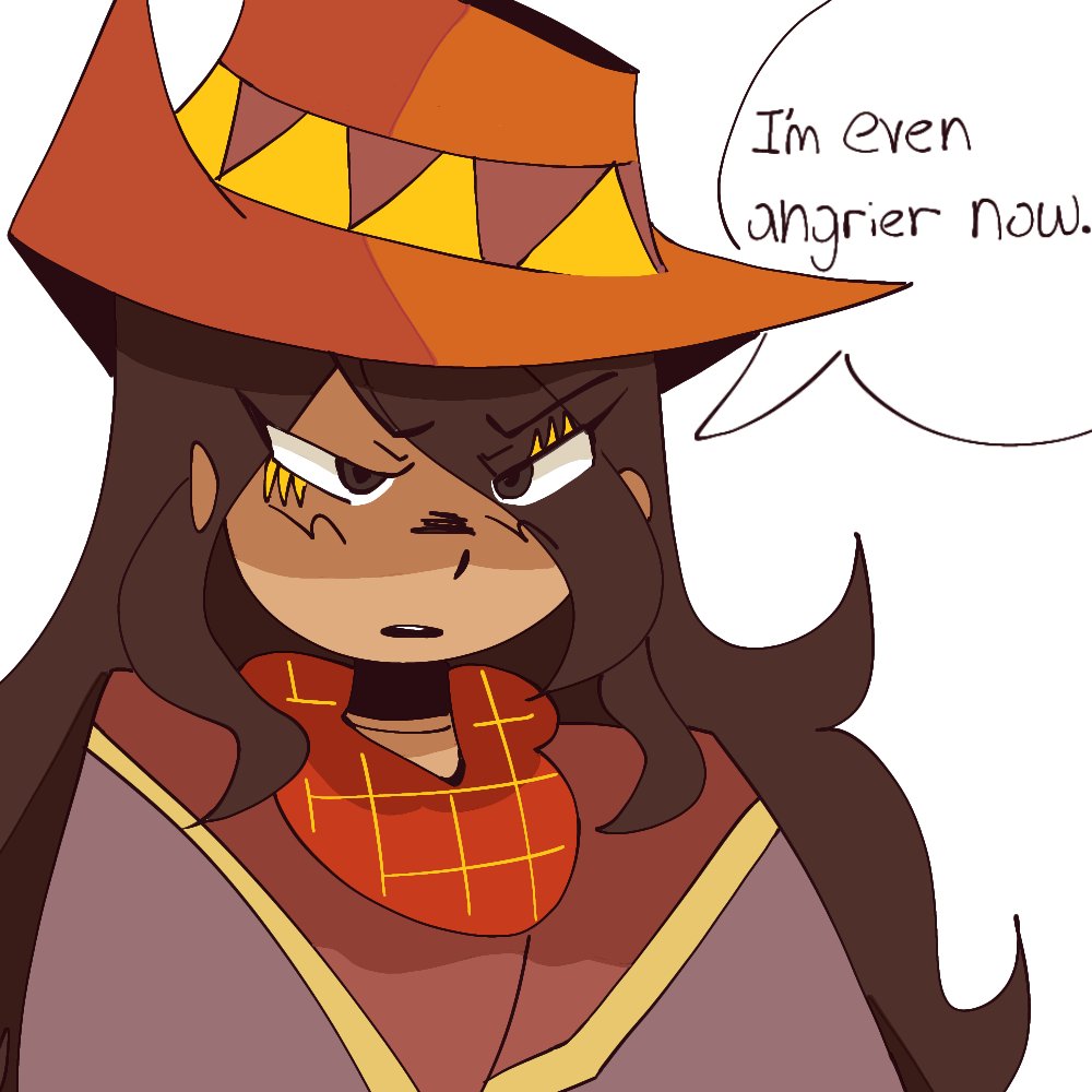 Neerliiy's tweet photo. Yoomtah can make zora mad somehow 
#epitheterased https://t.co/J044XhhJrS