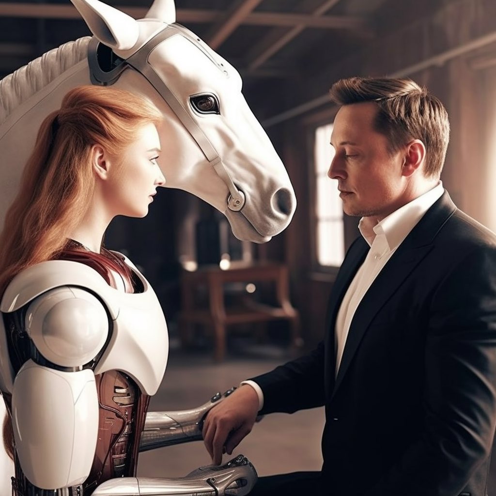 MusingsPeculiar's tweet photo. @danielmarven He promised to buy her a horse! https://t.co/3JE6uNT3fd