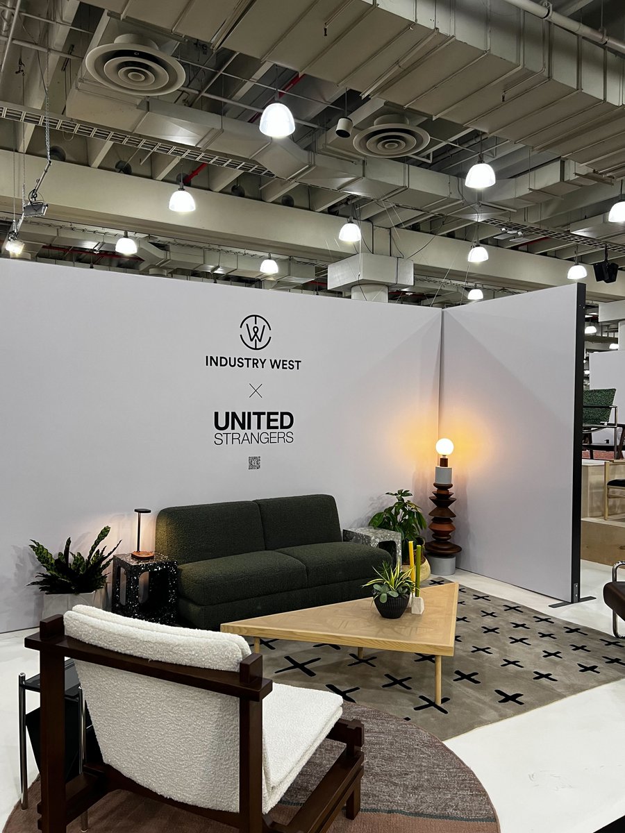 IndustryWest's tweet photo. Scenes from Booth 635 @ICFF Come say "hi"! #ICFF https://t.co/ld3ctoXIFb