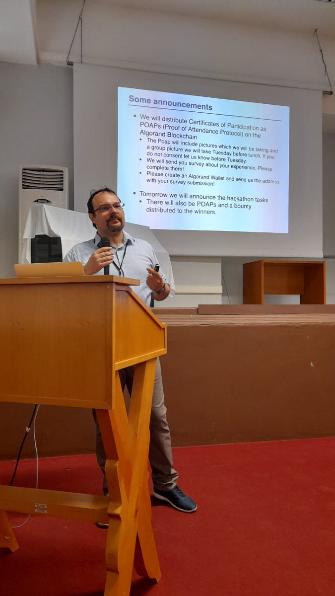 The PuB (@pblockchainlab) on Twitter photo First day of #MEGA_ACE Summer School was a great success! 130+ participants from all over the world! Lectures by Juan Garay, Vassilis Zikas, Julien Prat, Ariel Waissbein. Stay tuned for an exciting program! <a href="/AlgoFoundation/">Algorand Foundation</a> <a href="/PurdueCS/">Purdue Computer Science</a> <a href="/csatrpi/">rpics</a> <a href="/Polytechnique/">รcole polytechnique</a> <a href="/coinfabrik/">CoinFabrik</a> <a href="/TAMUECE/">Texas A&M Electrical and Computer Engineering</a> First day of #MEGA_ACE Summer School was a great success! 130+ participants from all over the world! Lectures by Juan Garay, Vassilis Zikas, Julien Prat, Ariel Waissbein. Stay tuned for an exciting program! <a href="/AlgoFoundation/">Algorand Foundation</a> <a href="/PurdueCS/">Purdue Computer Science</a> <a href="/csatrpi/">rpics</a> <a href="/Polytechnique/">รcole polytechnique</a> <a href="/coinfabrik/">CoinFabrik</a> <a href="/TAMUECE/">Texas A&M Electrical and Computer Engineering</a>