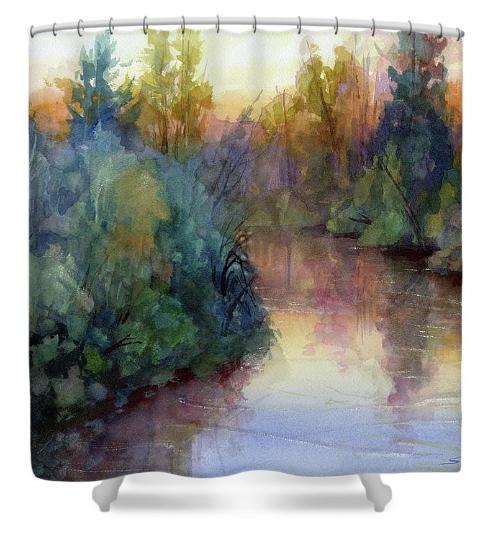 Imagine a place that is #peaceful, #calm, and #beautiful. And then rejoice because the world is filled with places that are peaceful, calm, and beautiful. May you find yourself in one today.

Evening on the Willamette shower curtain -- 2-steve-henderson.pixels.com/featured/eveni…

#bath #art