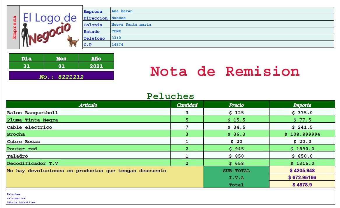 ReportesPdf's tweet photo. 59 Diseños de Nota de Remision ( Plantilla 8 ) en #PDF que pueden cargar datos de varios Origenes de Datos #XML #HTML #JSON #XLS Generados por aplicacion #Java https://t.co/lTudLgfwkf en el link ejemplo del formato de los archivos y programa #Java de demostracion https://t.co/rjdJxOsAo1