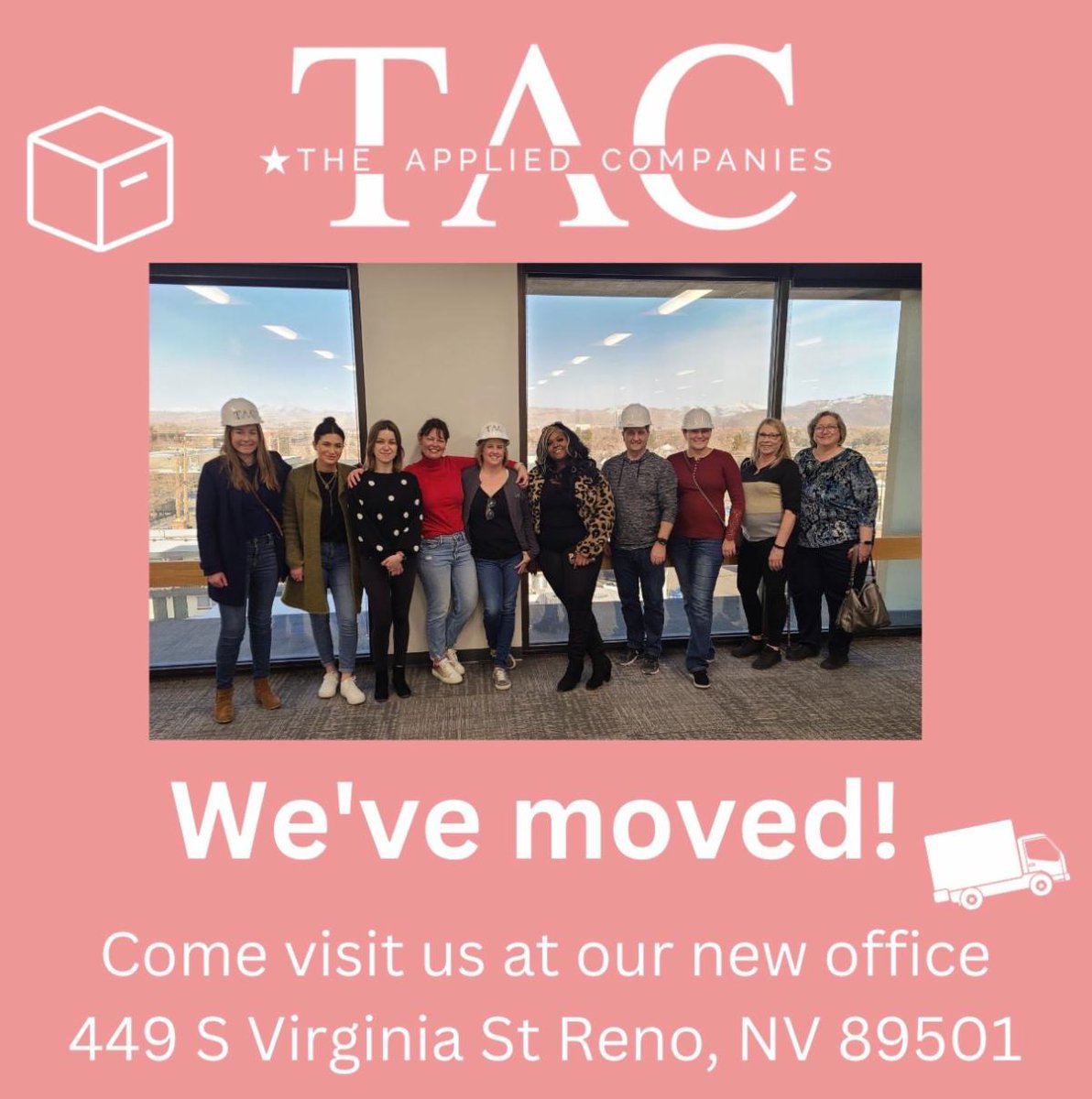 TheAppliedCo's tweet photo. The Applied Companies has moved! Visit us at our new location 449 S. Virginia St! https://t.co/bQL3cpbKdT