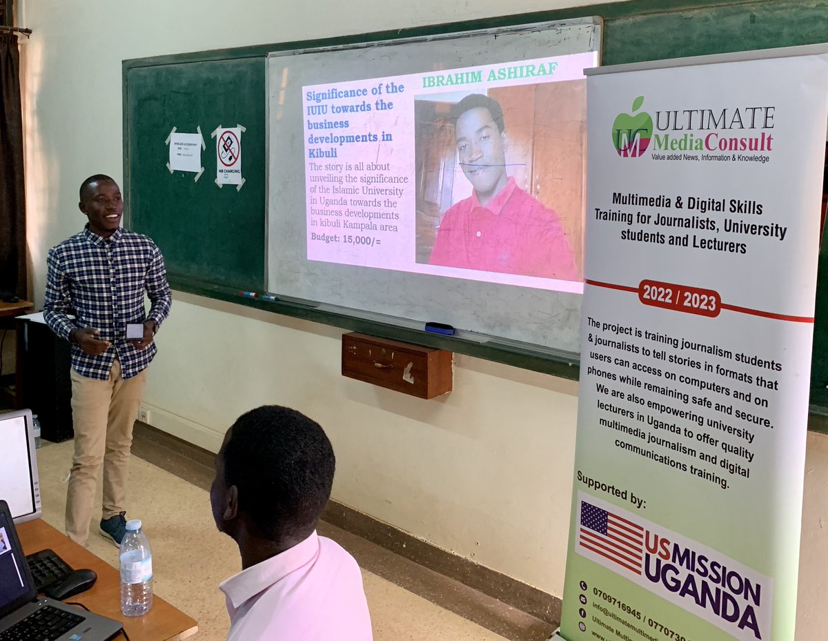 Listened to inspiring story pitches today from @iuiuac students taking part in 🇺🇸-supported multimedia journalism & digital skills training with @ultimate_UMC. Crowdsourcing, data visualization, & immersive #MyMultimediaStoryTelling were focus of training 4 these NextGen…