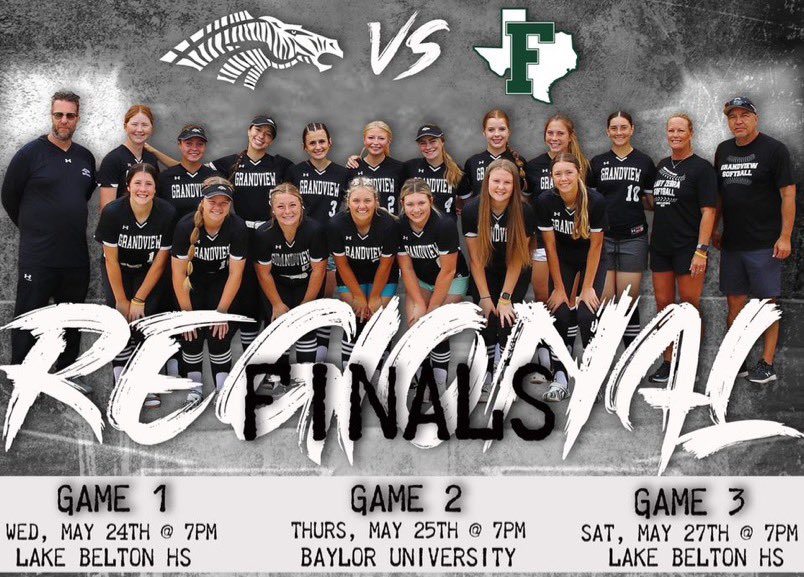 The stage is set… Let’s GOOOOO!!! 
🖤🤍🦓🥎🤍🖤
<a href="/MadiDoty20/">Madelyn Doty “Madi”</a> <a href="/JaleyJames/">Jaley James</a> <a href="/GrafaKylie/">Kylie Grafa 2025 C/3B/Utility</a> <a href="/GordyKatharyn/">Katharyn Gordy 2025</a> <a href="/Isabellajeter10/">Isabella Jeter</a> <a href="/MooreKierstyn/">Kierstyn Moore</a> <a href="/KylaJohnson05/">Kyla Johnson</a> <a href="/b_caydin/">Caydin B</a> <a href="/Gosset41/">Brian Gosset</a> @2026GloryNaudin <a href="/CTRsports/">Times-Review Sports</a>