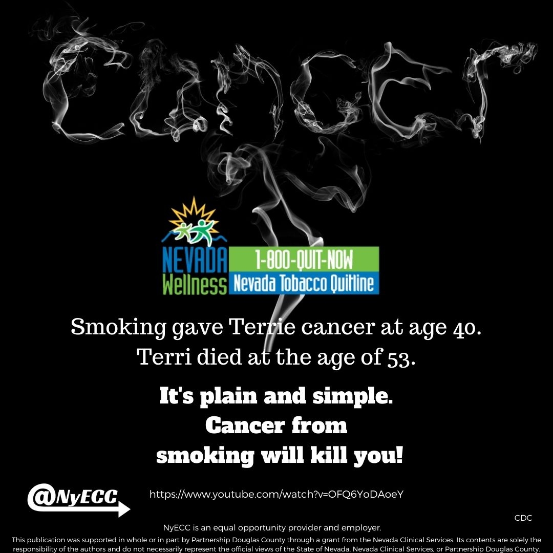 Don't risk it. Quit smoking now. #QuitNow #NoTobacco
