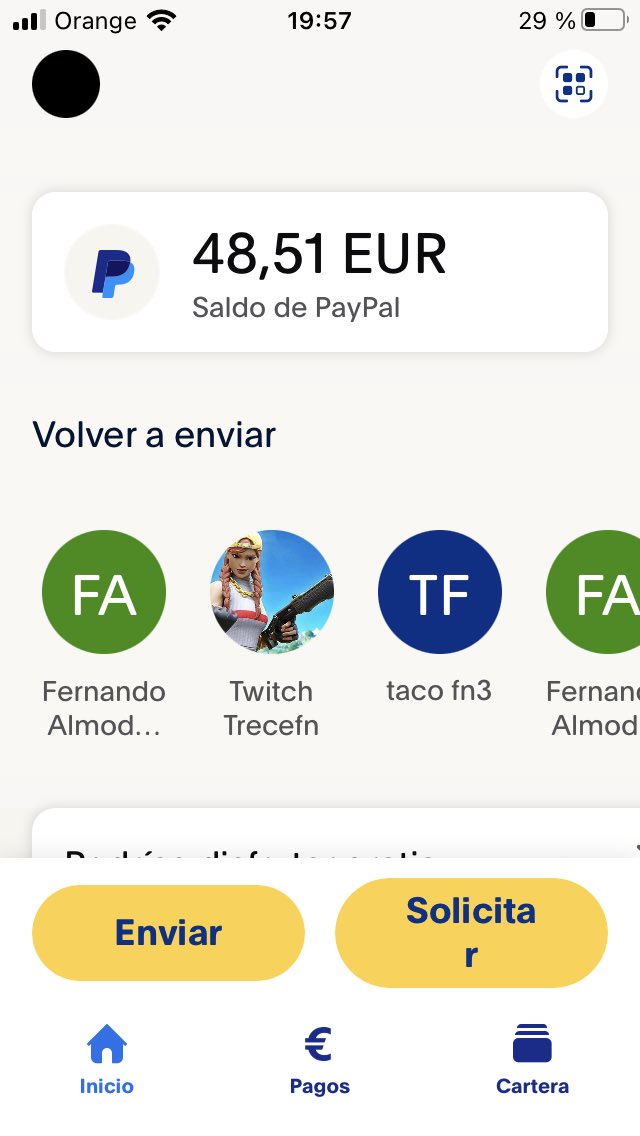 Voy a regalar 5€ Paypal

Requisitos:

Rt🔁+Fav❤️+follow 

Comentar vuestro paypal