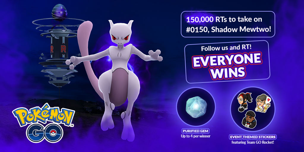 Pokémon Go: Shadow Mewtwo guia de ataque – Mundo Apple SJC –Assistência  Premium Apple–