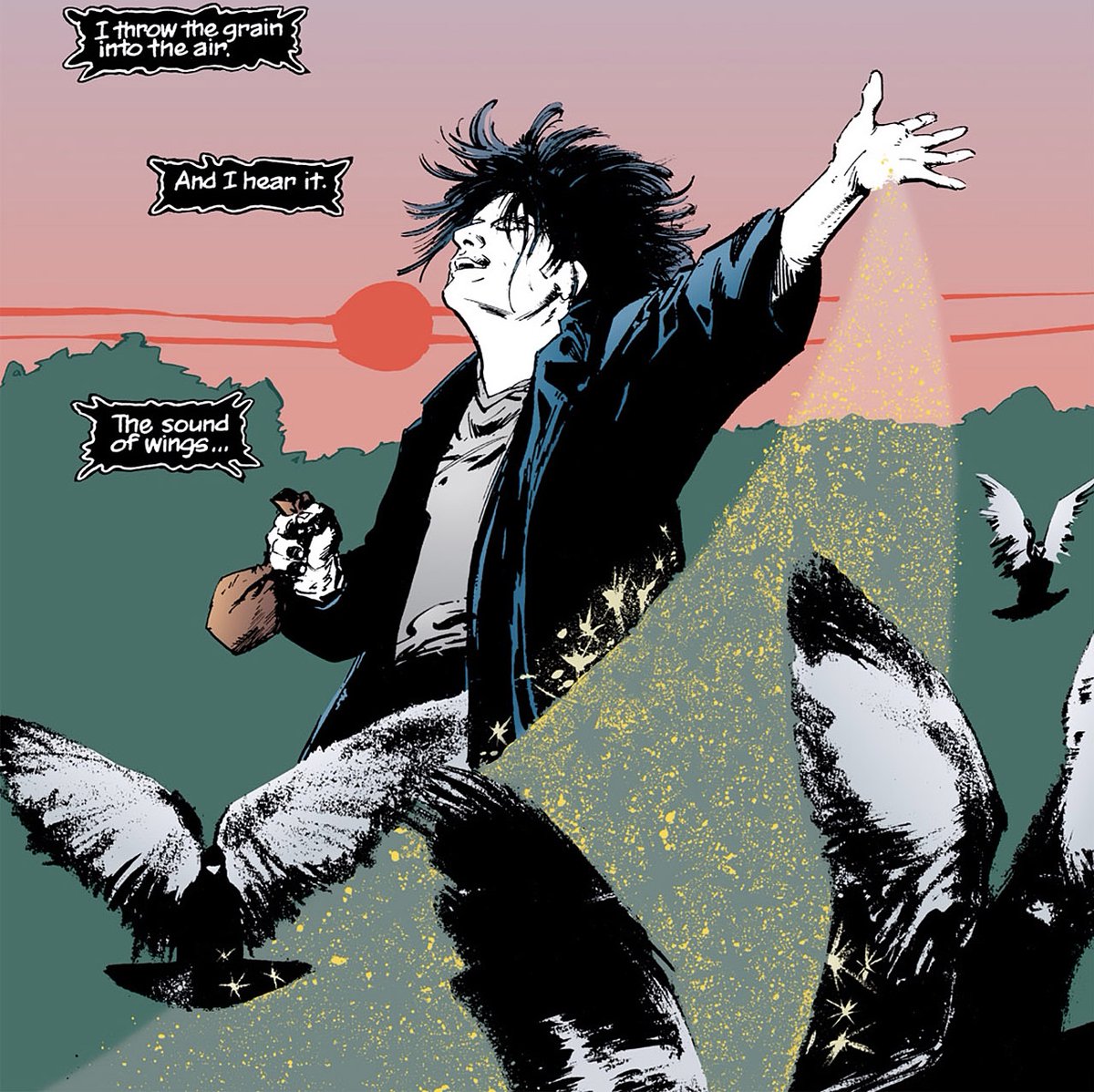 RandomSandman's tweet photo. Random Sandman #9152.
#Sandman #NeilGaiman #Morpheus #Dream #Endless https://t.co/riA2GBolUK